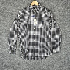 Polo Ralph Lauren Plaid Classic Fit Long Sleeve Stretch Dress Shirt M 15.5